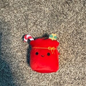Squishmallows Red Holiday Plush Bag
